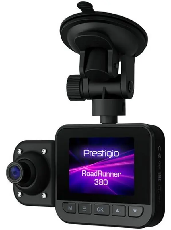Видеорегистратор Prestigio RoadRunner 380 (Black) - 6
