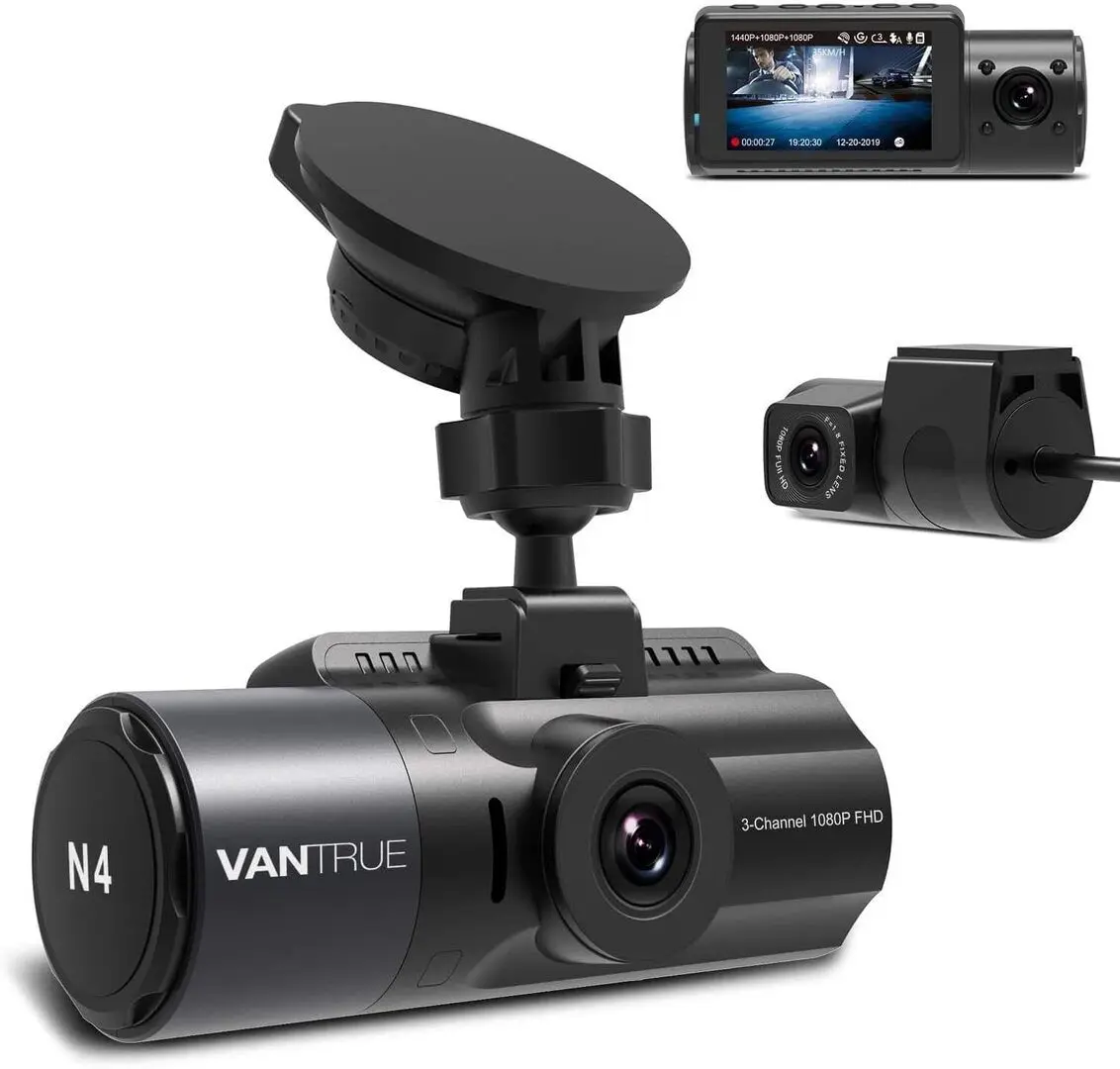 Videoregistrator Vantrue N4 2.5K (Black) - 4