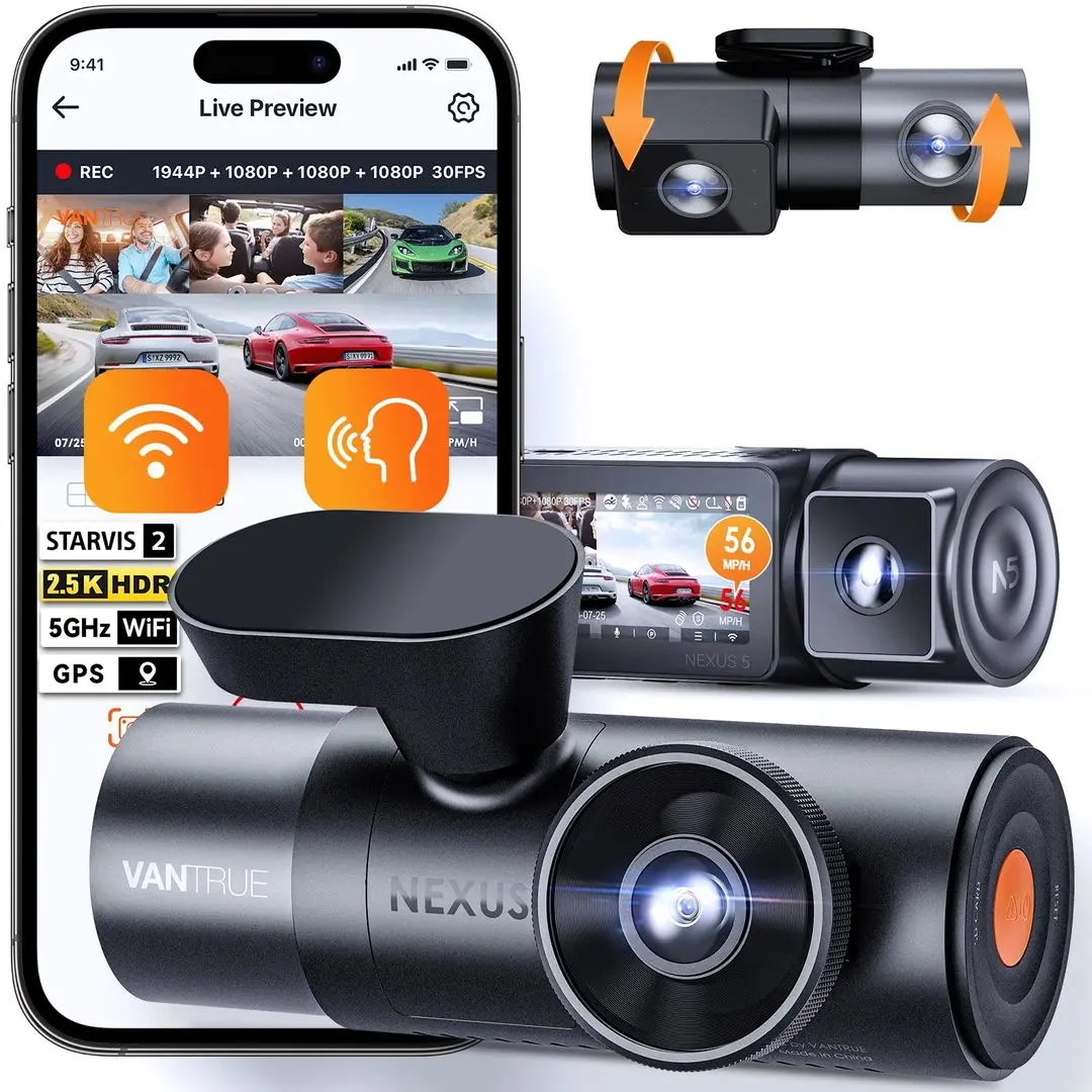 Videoregistrator Vantrue N5 Nexus 5 (Black) - 3
