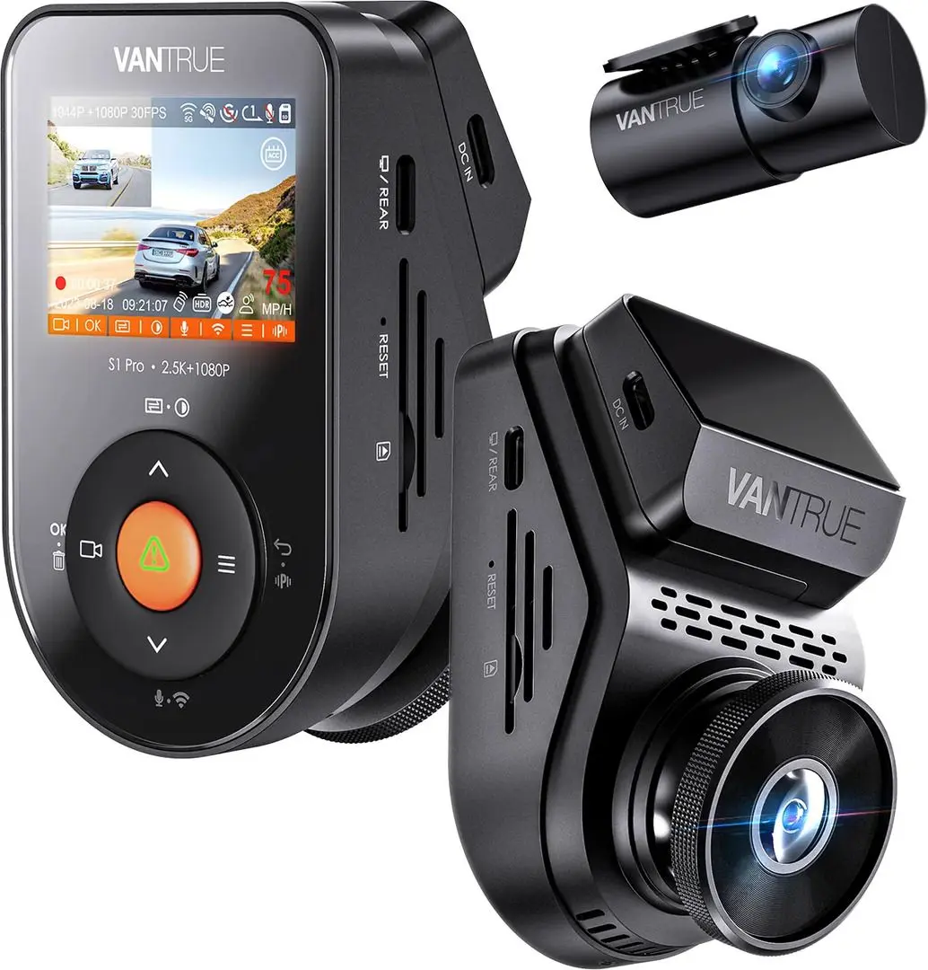 Видеорегистратор Vantrue S1 Pro Sonnet (Black)