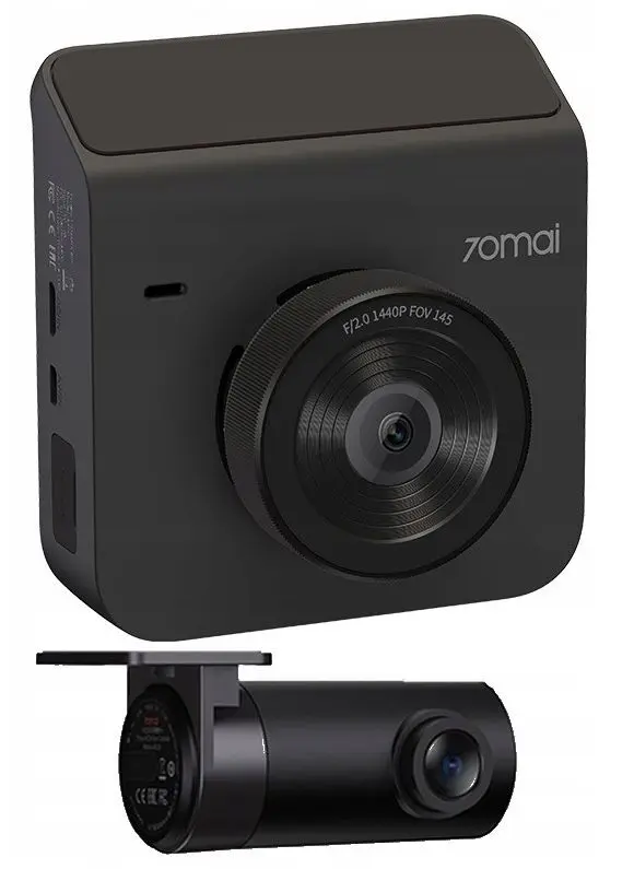 Видеорегистратор Xiaomi 70mai A400 + Rear Cam RC09 (Gray)