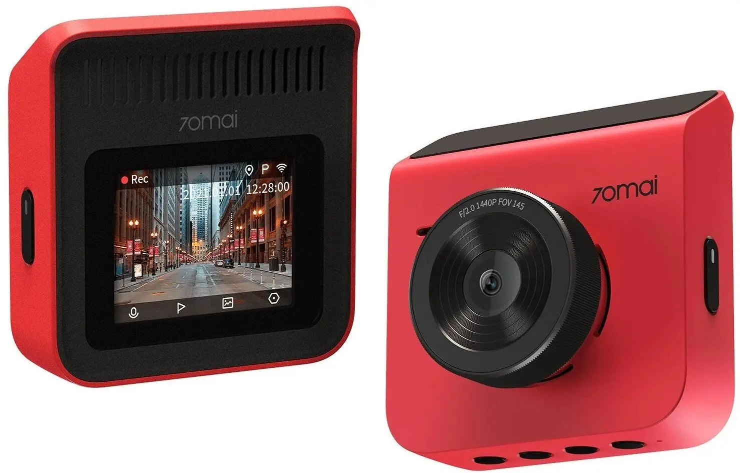 Видеорегистратор Xiaomi 70mai A400 + Rear Cam RC09 (Red) - 3