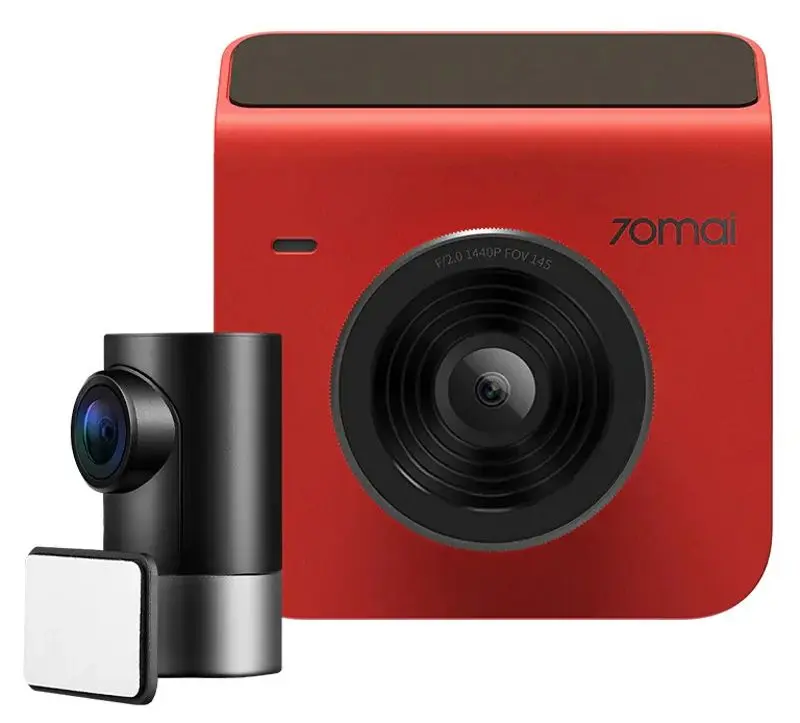 Видеорегистратор Xiaomi 70mai A400 + Rear Cam RC09 (Red)