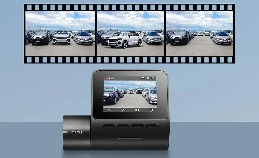 Videoregistrator Xiaomi 70mai Dash Cam A200 (Black) - 4