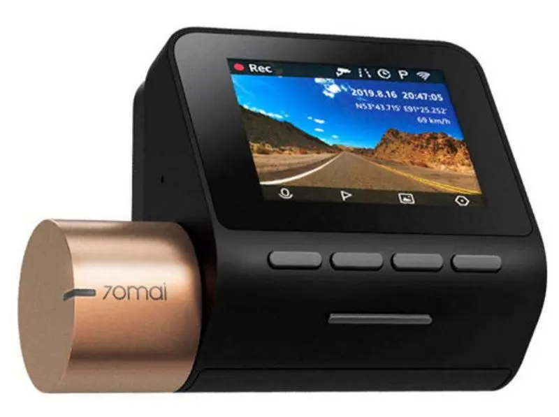Видеорегистратор Xiaomi 70mai Dash Cam Lite Midrive D08 (Black/Gold) - 2