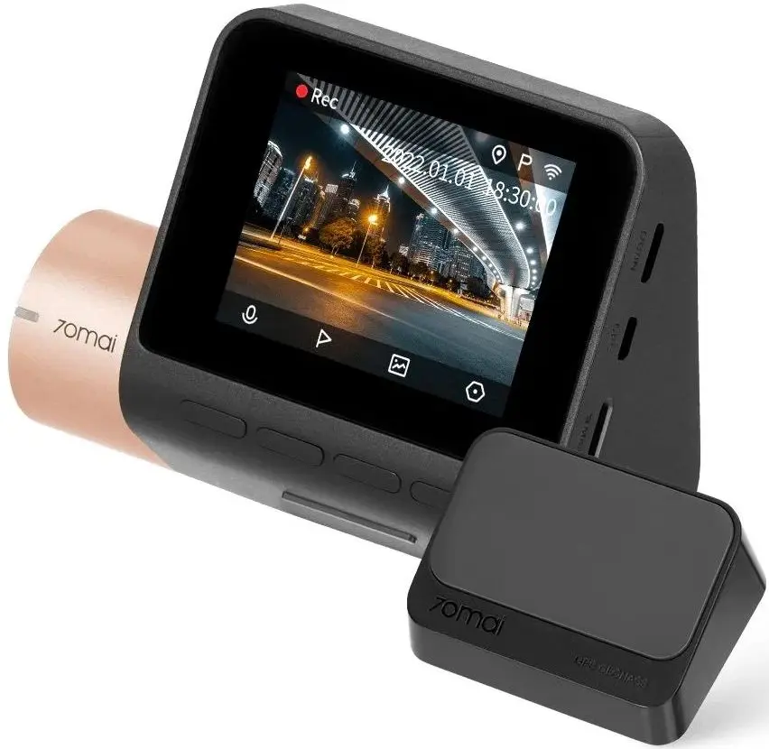 Видеорегистратор Xiaomi 70mai Smart Dash Cam Lite 2 (Black) - 2