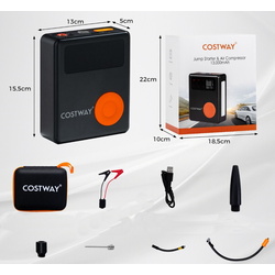 Redresor Costway AX10011 (Black) Thumb