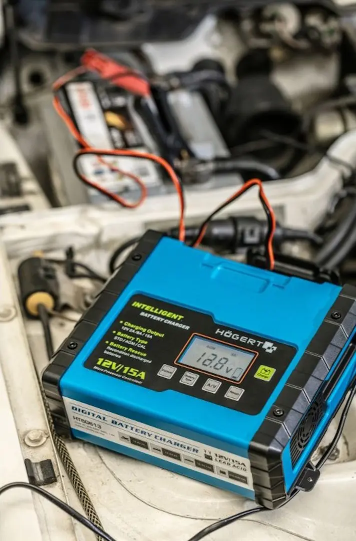 Incarcator Hoegert HT8G613 (Black/Blue)