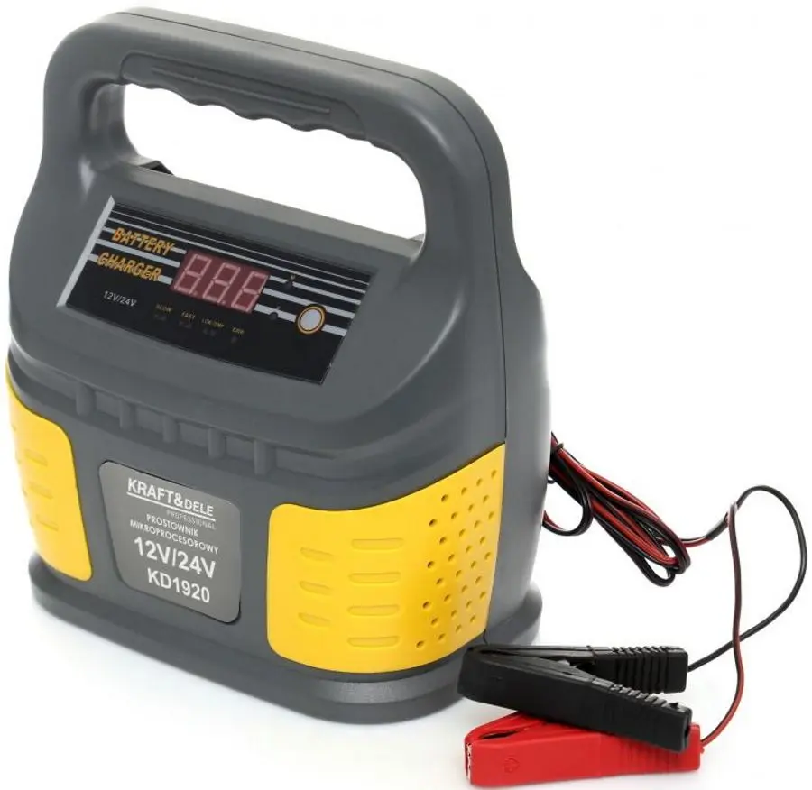 Încărcător microprocesor Kraft&Dele Professional KD1920 (Grey/Yellow)