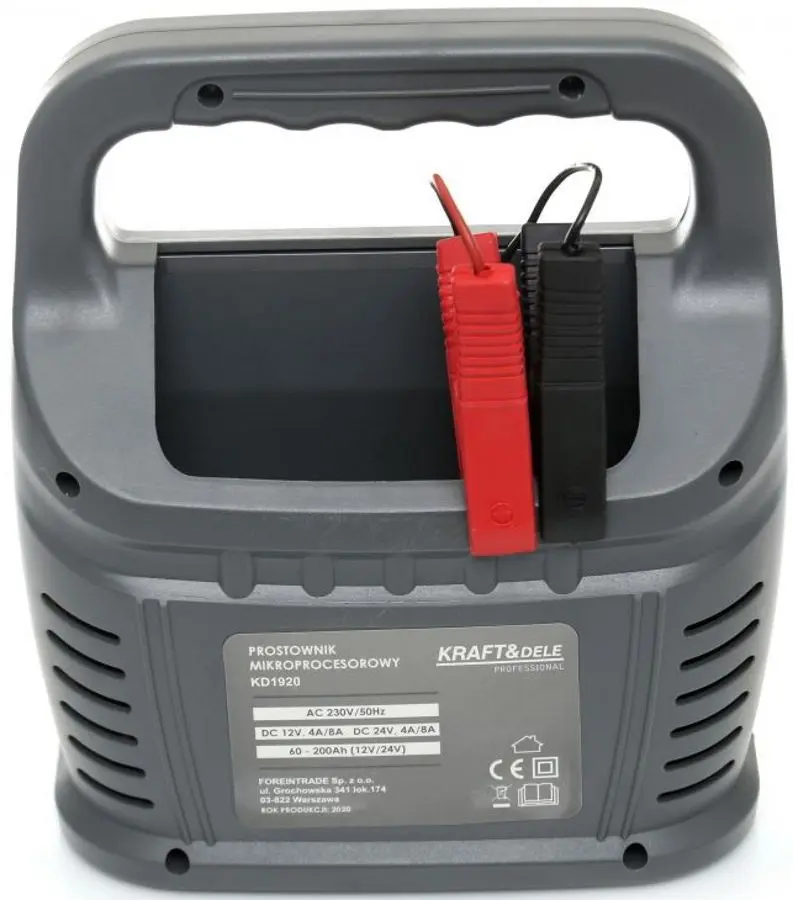 Încărcător microprocesor Kraft&Dele Professional KD1920 (Grey/Yellow)