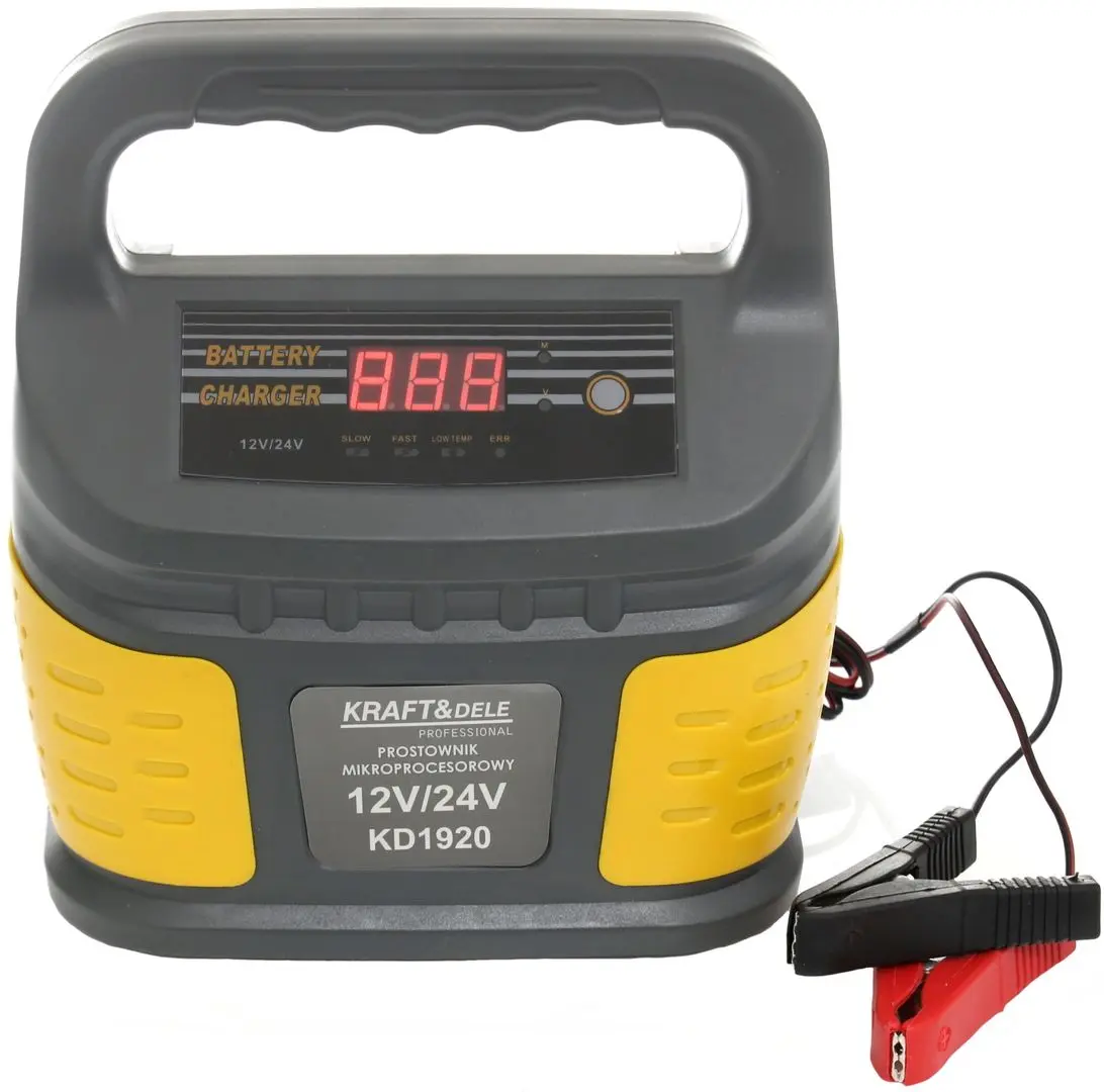 Încărcător microprocesor Kraft&Dele Professional KD1920 (Grey/Yellow)