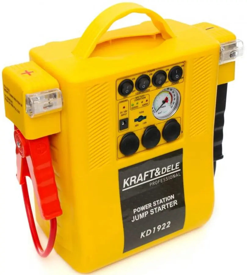 Пусковое устройство 4в1 Kraft&Dele Professional KD1922 (Yellow)