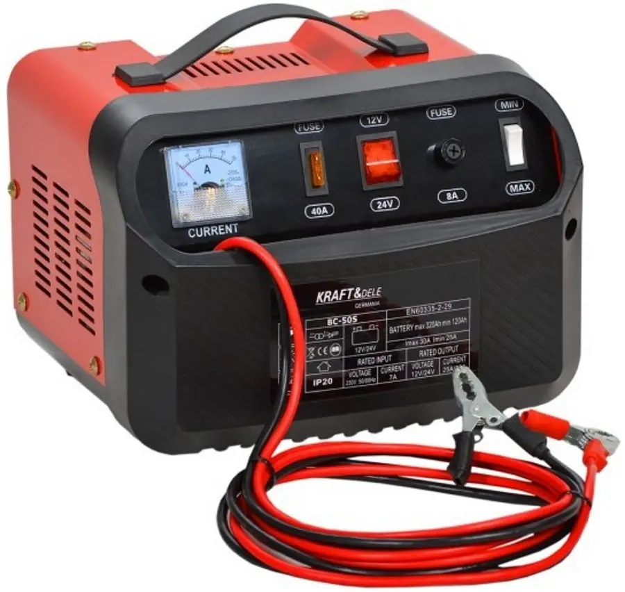 Зарядное устройство Kraft&Dele Professional KD1906 (Red/Black)