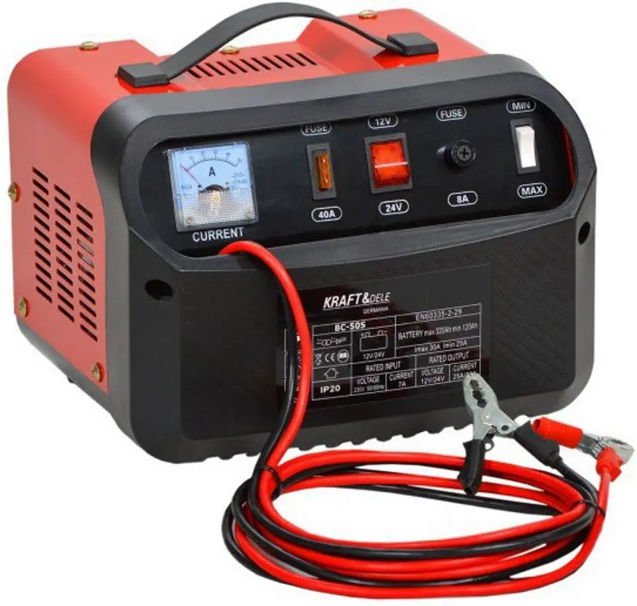 Încărcător Kraft&Dele Professional KD1910 (Red/Black)