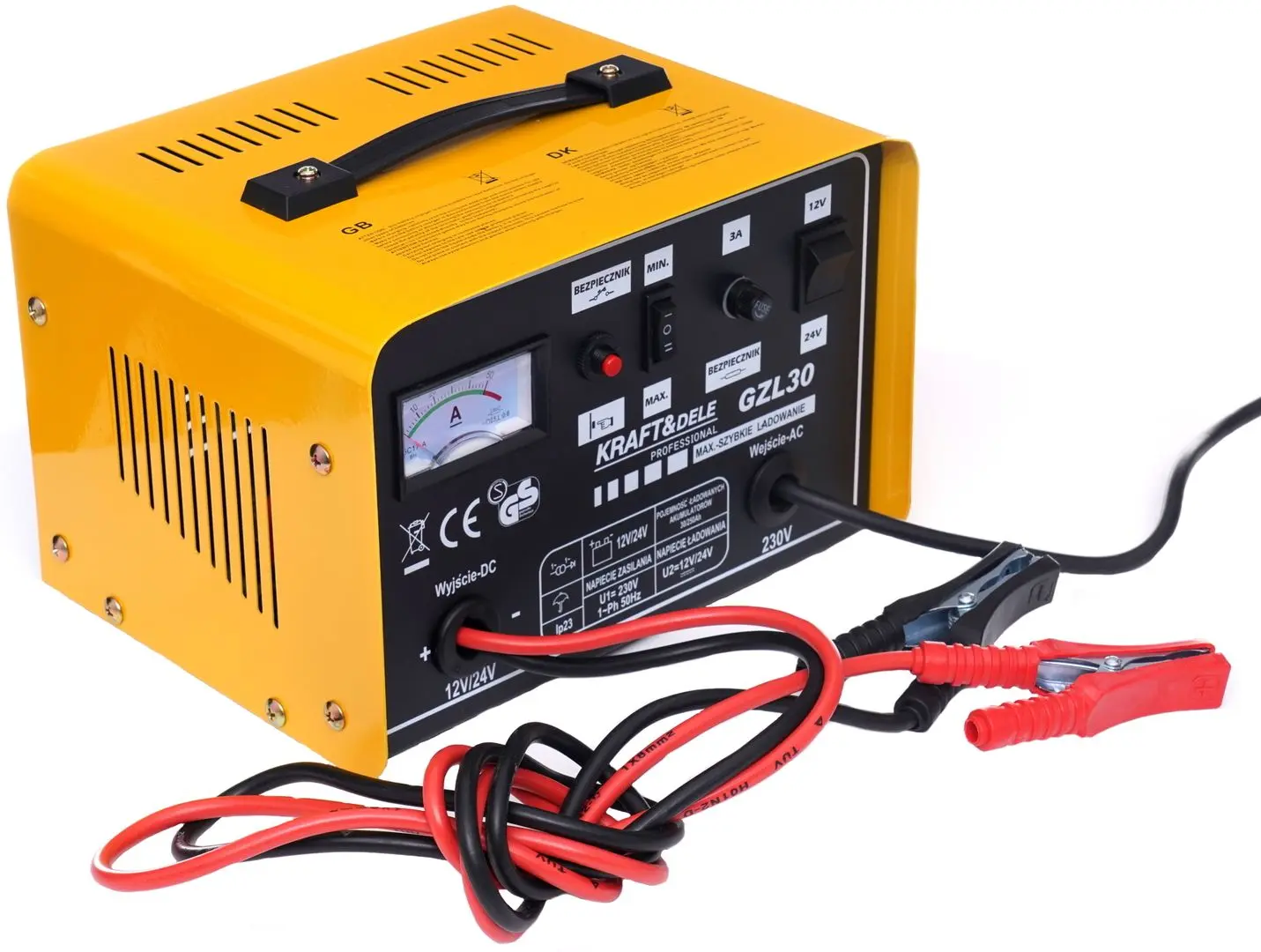 Încărcător Kraft&Dele Professional KD1923 (Yellow/Black)