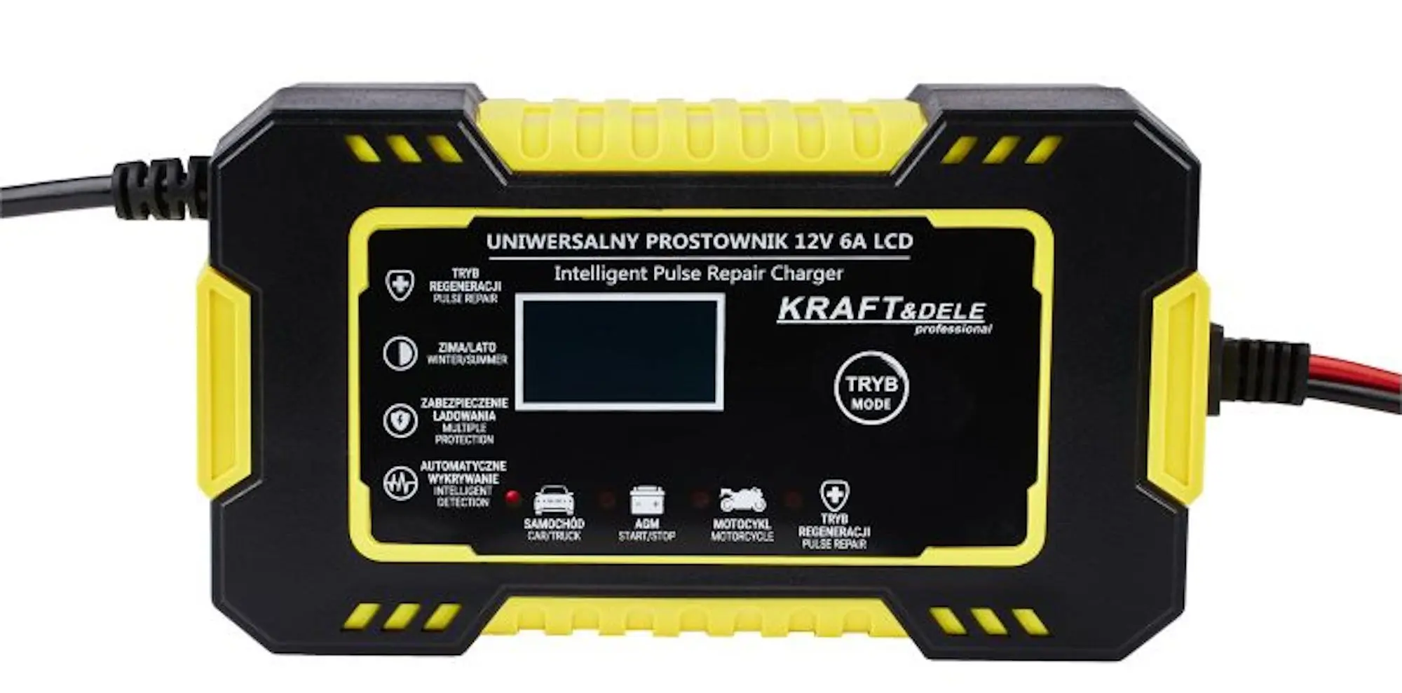Пуско-зарядное устройство Kraft&Dele Professional KD1290 (Black/Yellow) - 2
