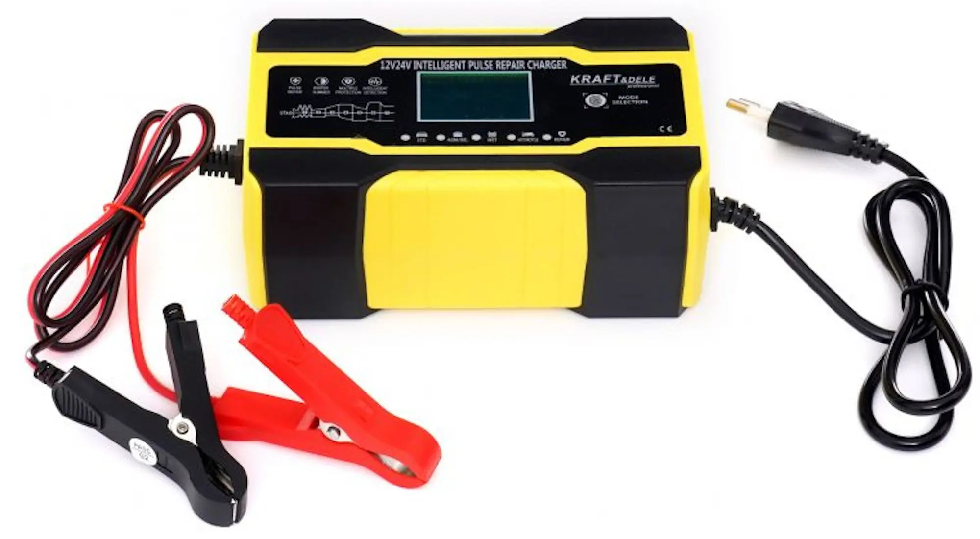 Redresor Kraft&Dele Professional KD1291 (Black/Yellow) - 5