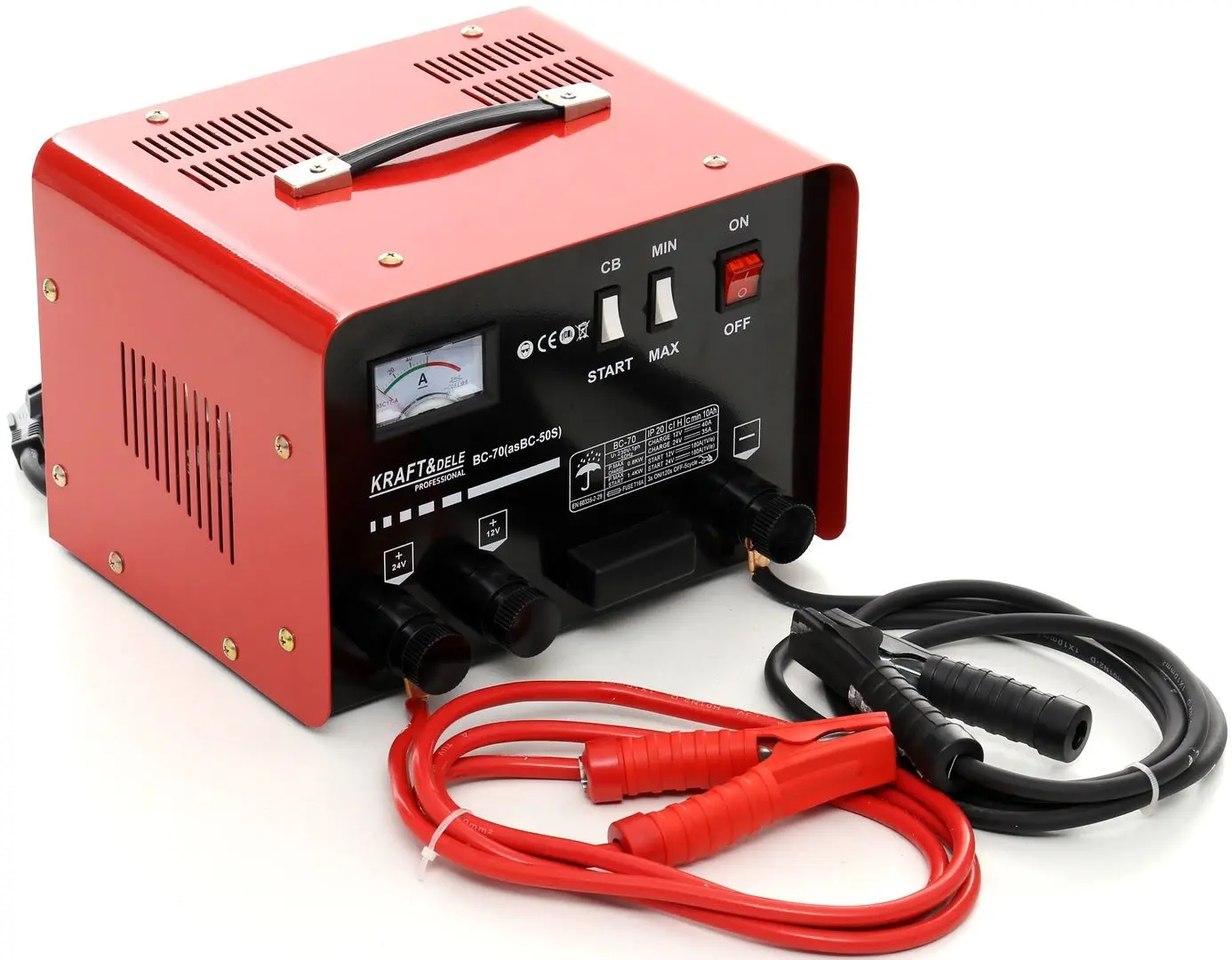 Incarcator Kraft&Dele KD1914 (Red/Black)