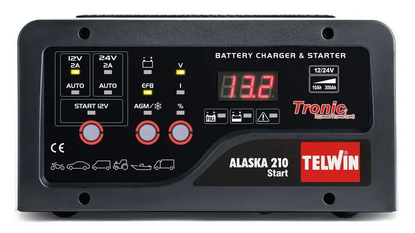 Redresor Telwin Alaska 210 Start 807579 (White) - 3