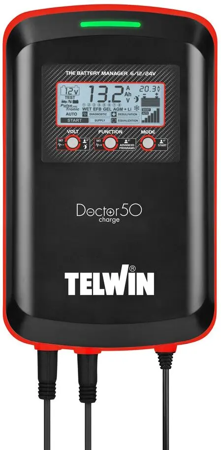 Зарядное устройство Telwin Doctor Charge 50 24V (Red/Black) - 3