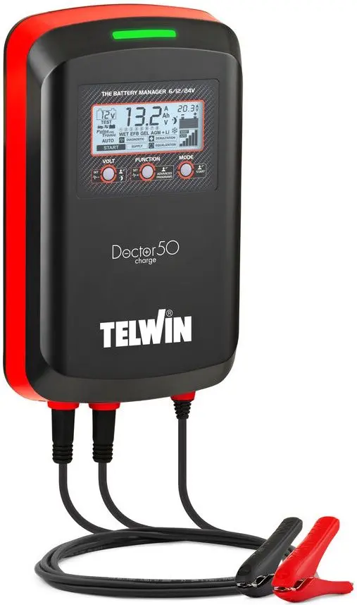 Зарядное устройство Telwin Doctor Charge 50 24V (Red/Black)