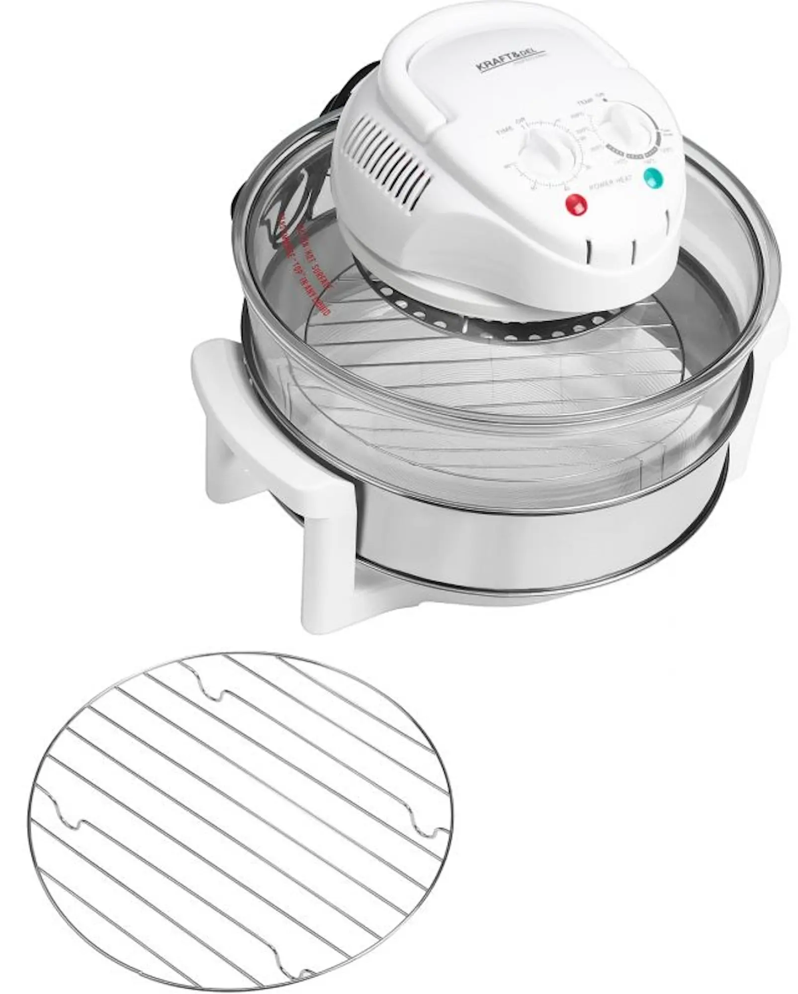 Аэрогриль Kraft&Dele KD4135 (White) - 2