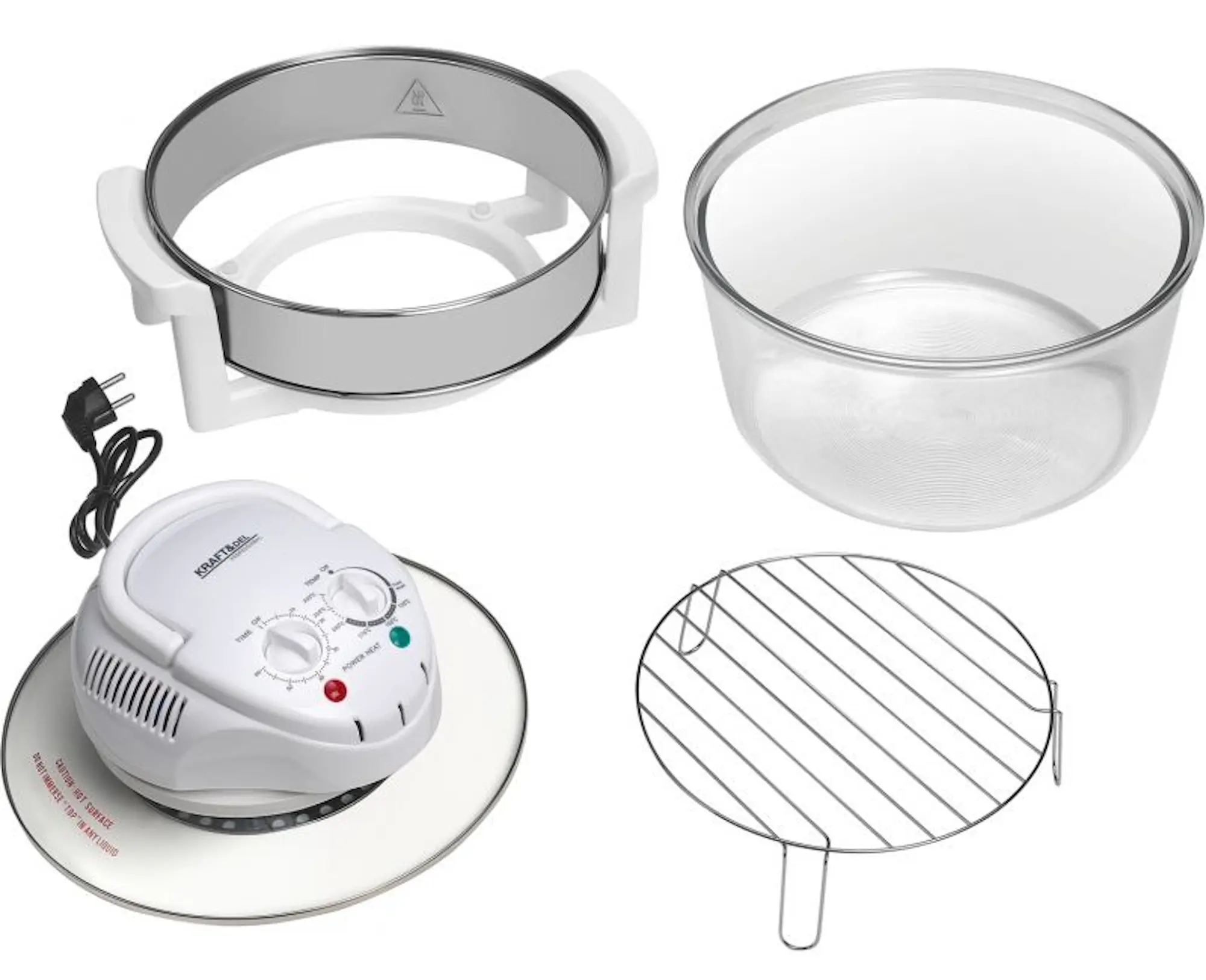 Аэрогриль Kraft&Dele KD4135 (White) - 6