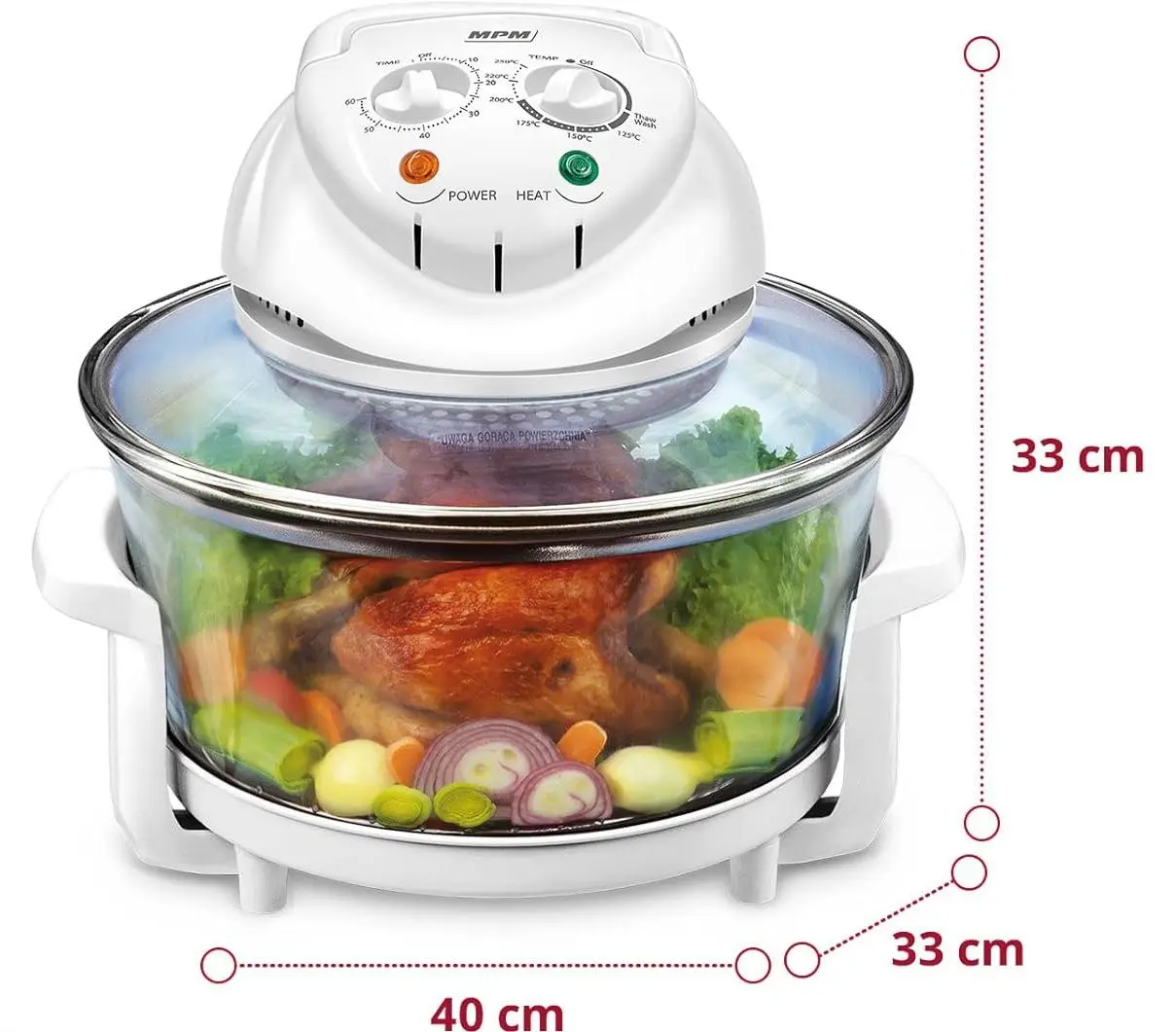 Aerogrill MPM MKO-02 (White) - 4