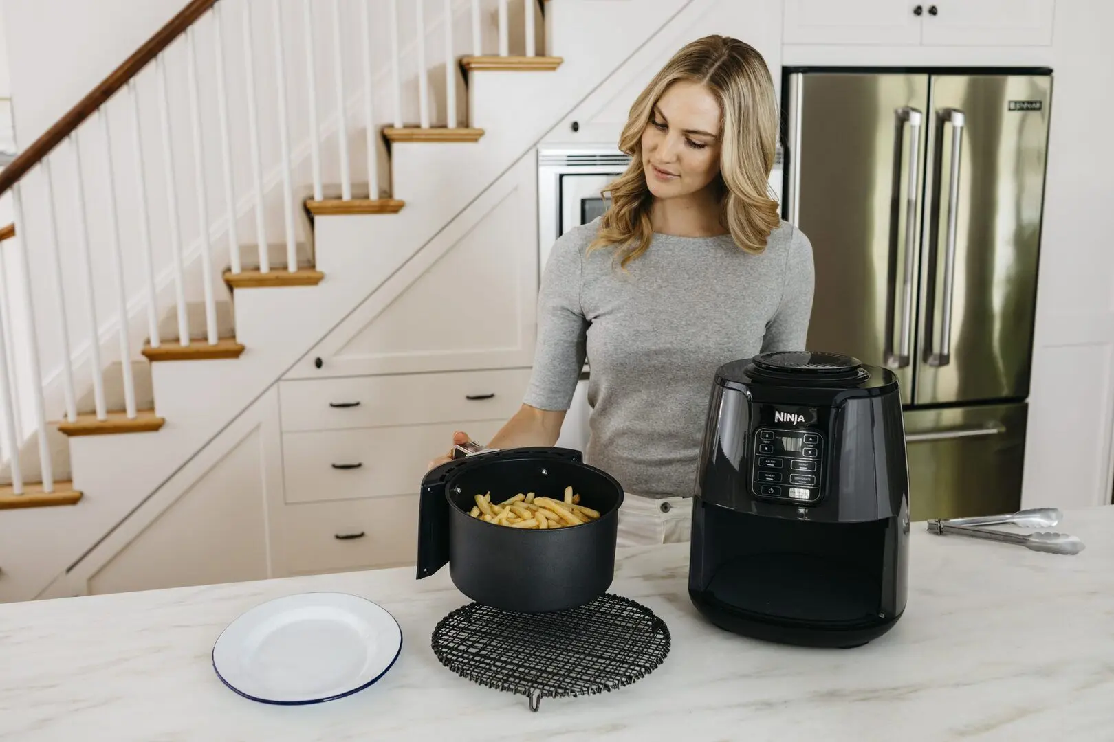 Friteuza cu aer cald Ninja AF100EU (Black) - 4