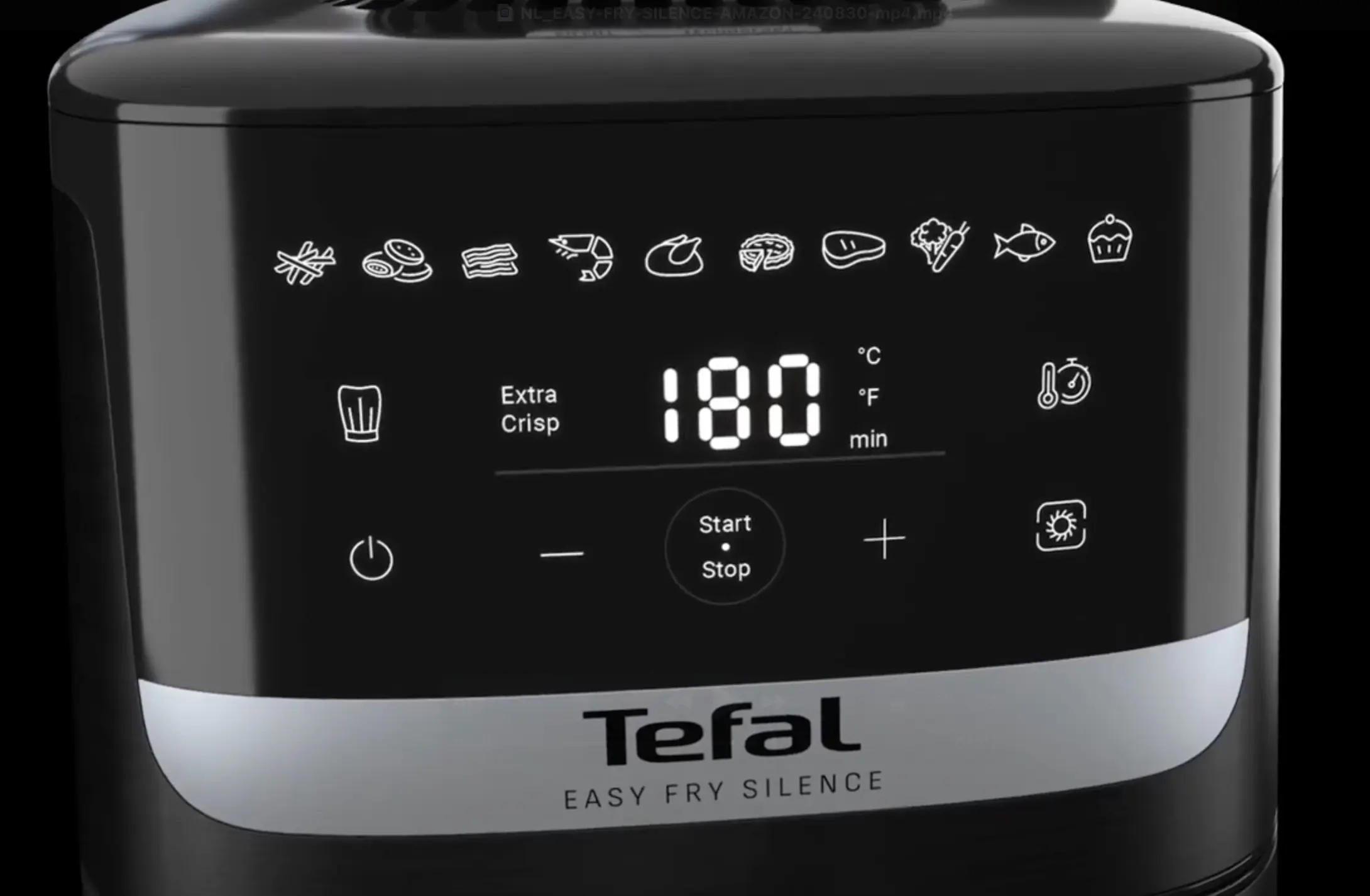 Aerogrill Tefal Easy Fry Silence EY5568E0 (Black)