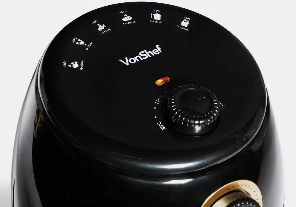 Аэрофритюрница VonShef 2000155 (Black)