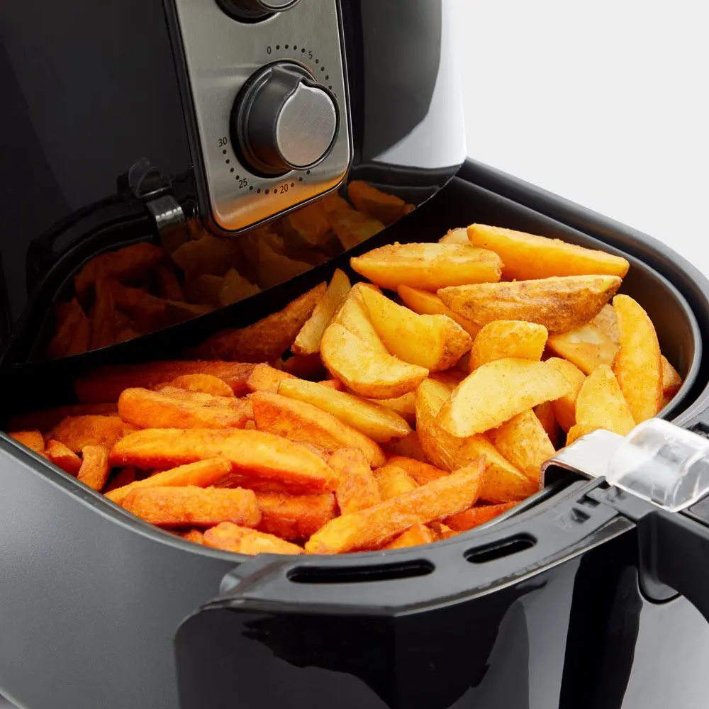 Аэрофритюрница VonShef 2000156 (Black/Silver)