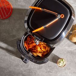 Аэрофритюрница VonShef 2000156 (Black/Silver) Thumb