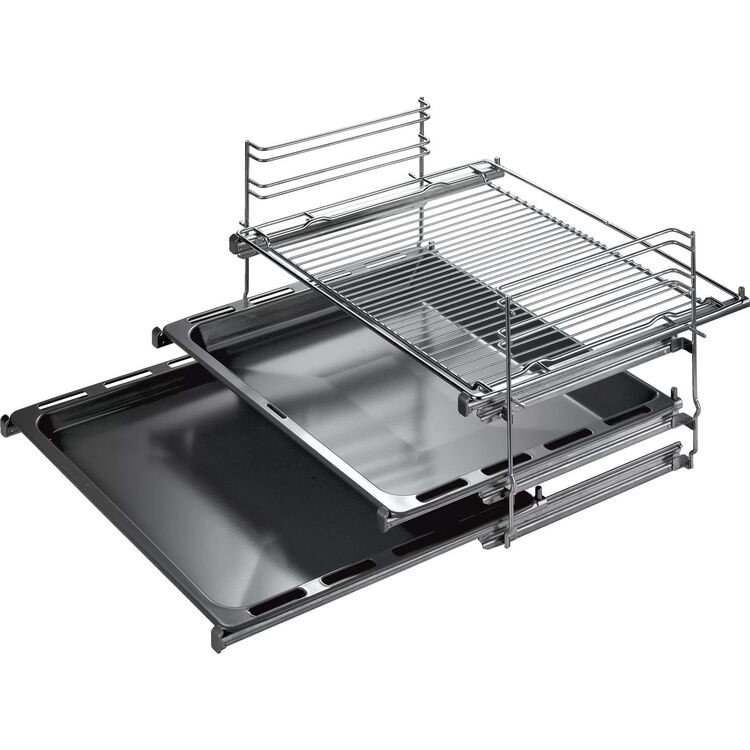 Телескопические направляющие для духовки Siemens HZ338352 (Silver)
