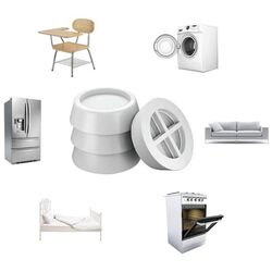 Антивибрационные подставки для стиральной машины Ruhhy 23592 (White) Thumb