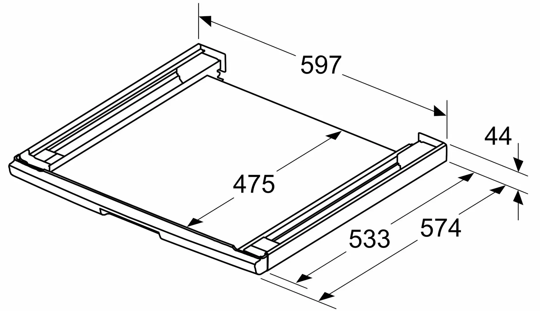 Set de conectare Siemens WZ27400 (White)