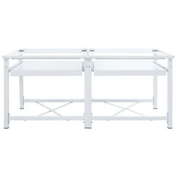 Подставка для стиральной машины VidaXL 4009871 (White) Thumb