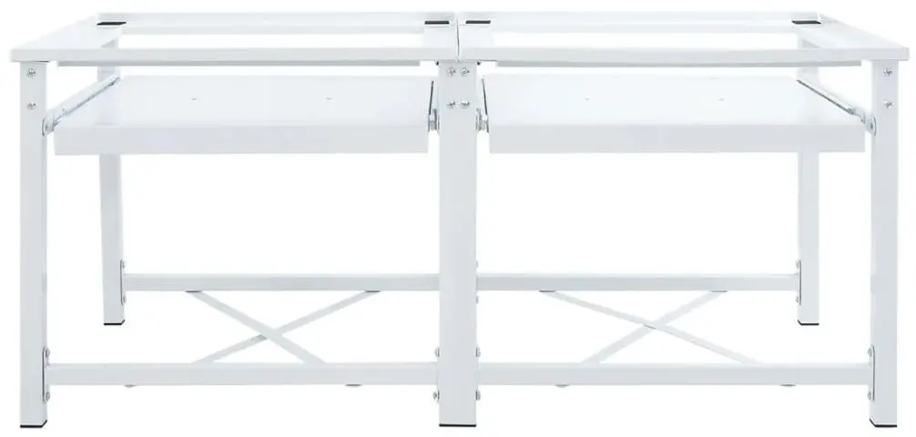 Подставка для стиральной машины VidaXL 4009871 (White)