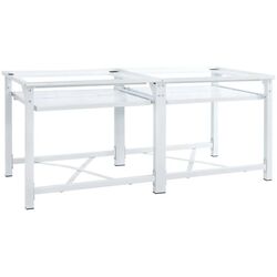 Подставка для стиральной машины VidaXL 4009871 (White) Thumb