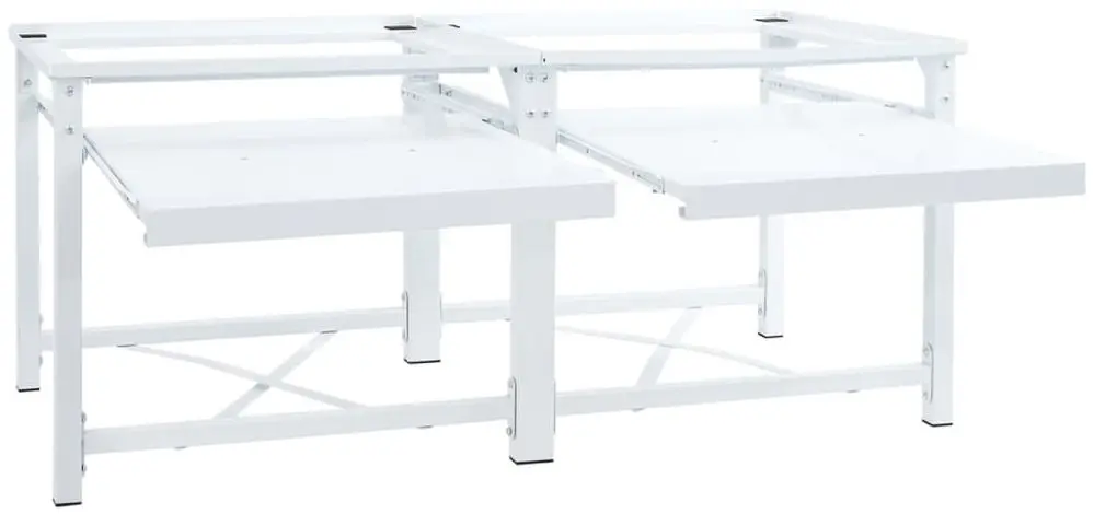 Подставка для стиральной машины VidaXL 4009871 (White)