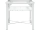 Stand pentru masina de spalat rufe VidaXL 50449 (White)