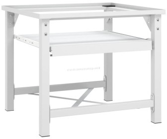 Stand pentru masina de spalat rufe VidaXL 50449 (White)