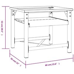 Подставка для стиральной машины VidaXL 50449 (White) Thumb