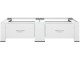 Stand pentru masina de spalat rufe VidaXL 51195 (White)