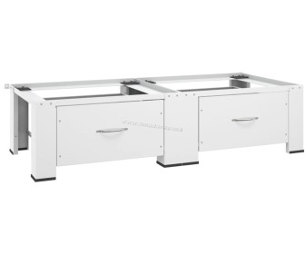 Stand pentru masina de spalat rufe VidaXL 51195 (White)