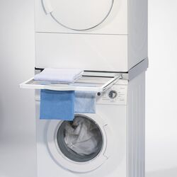 Set de stivuire mașină de spălat/uscător Xavax 110225 (White) Thumb