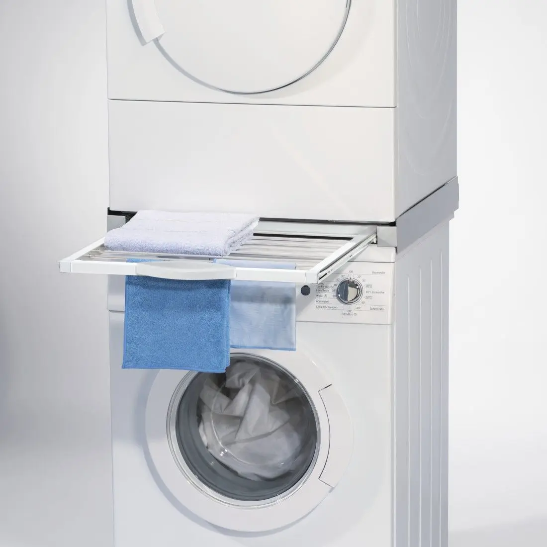 Set de stivuire mașină de spălat/uscător Xavax 110225 (White)