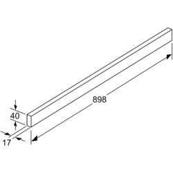 Декоративная планка для вытяжки Neff Z54TH90N0 (Inox) Thumb