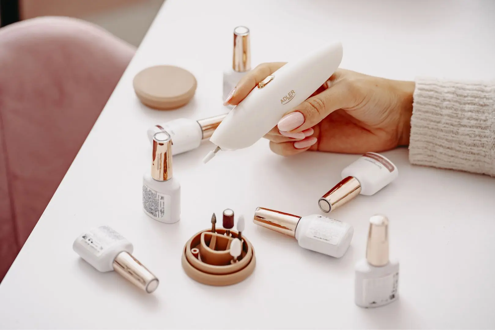 Set de manichiura Adler AD 2179 (White)