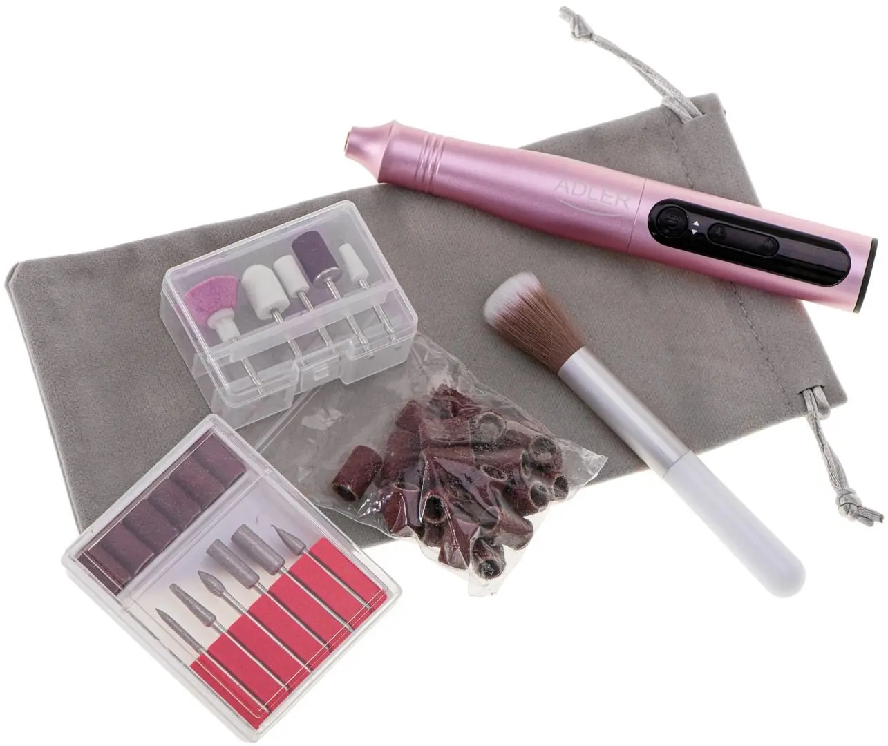 Set de manichiura si pedichiura Adler AD 2181 (Pink)